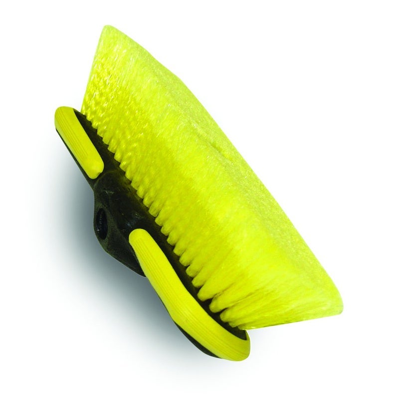 Carrand 93077 8" Car Wash Brush Head with Label, Black/Yellow - Image 2
